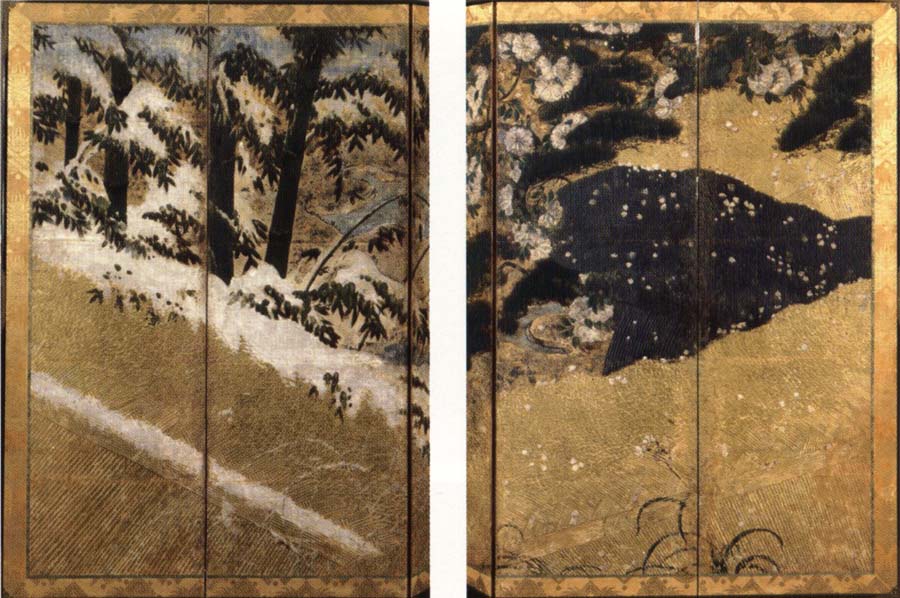 unknow artist The Four Seasons with the Sun and the Moon